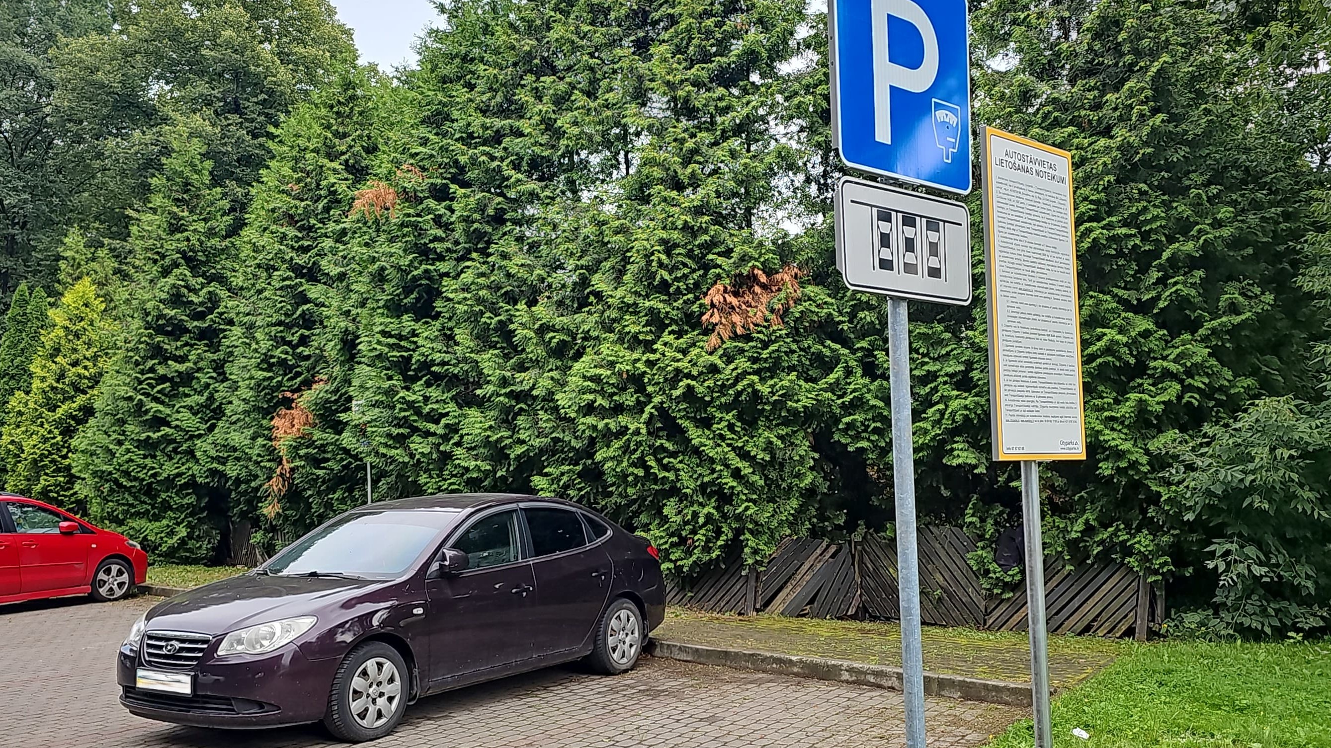 Stāvvietas fotogrāfija