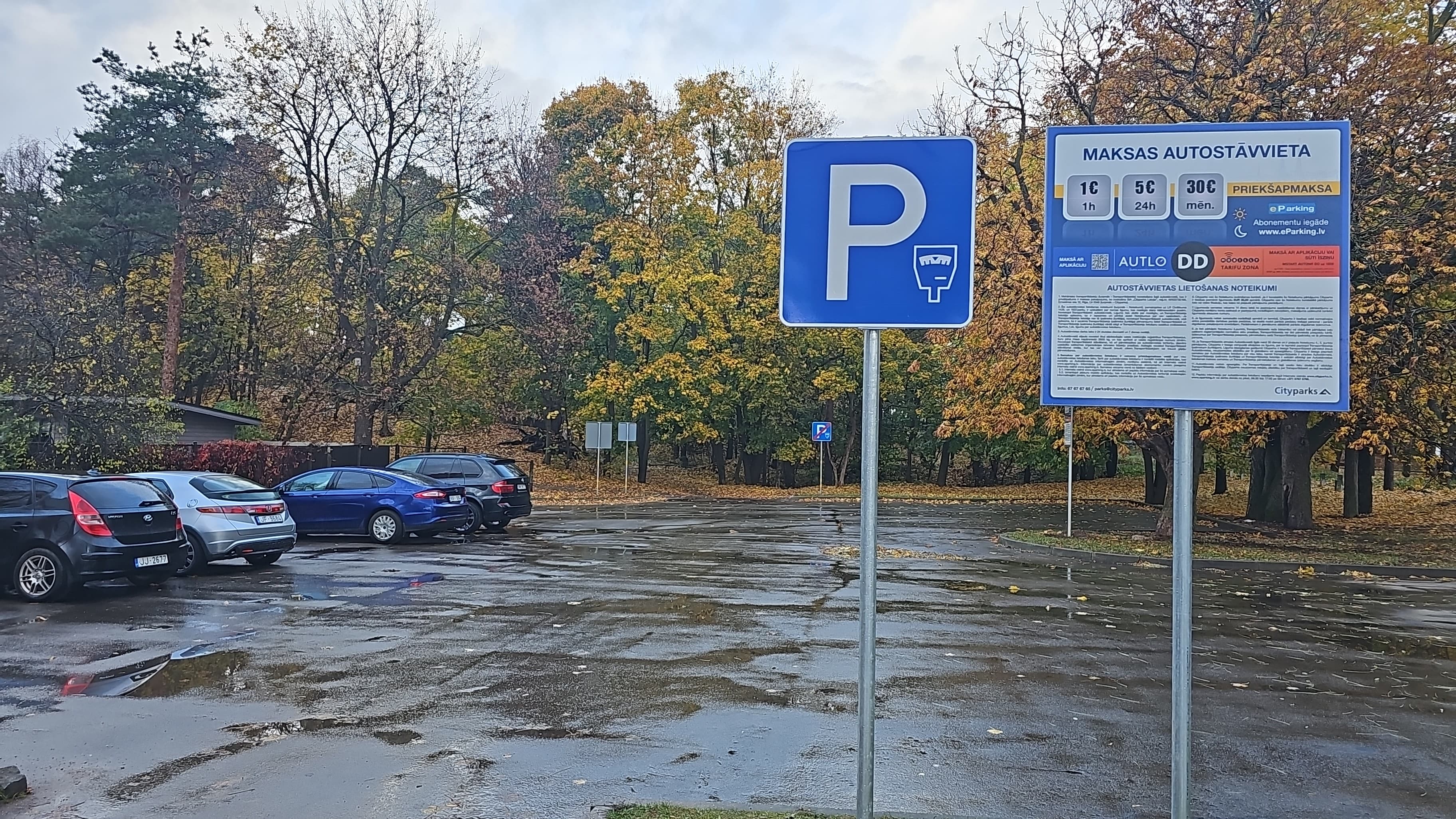 Stāvvietas fotogrāfija